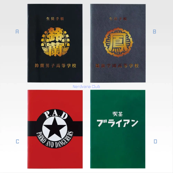 SF2381 Ichiban Kuji - Crows x Worst - Varios Tipos Cuadernos - Cuervos Errantes (Premio G)