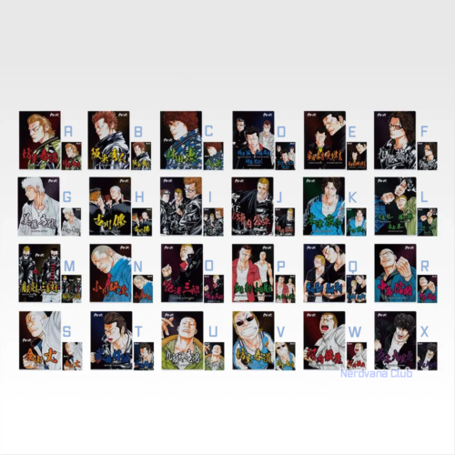 SF2382 Ichiban Kuji - Crows x Worst - Varios Tipos Cerpetas y Stickers - Cuervos Errantes (Premio H)