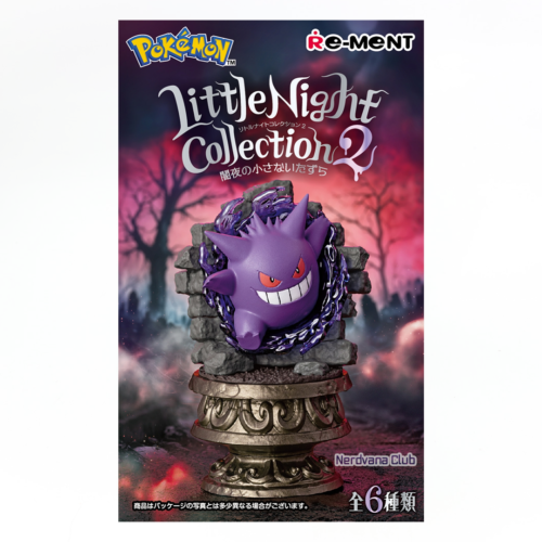 SF2423-1 Re-Ment - Pokémon - Late Night Collection - 6 Tipos (Suelto y Box)