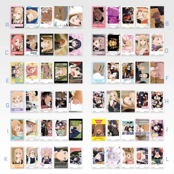 Ichiban Kuji - My Dress-Up Darling - Varios Tipos Stickers - Temporada 2 - (Premio H)