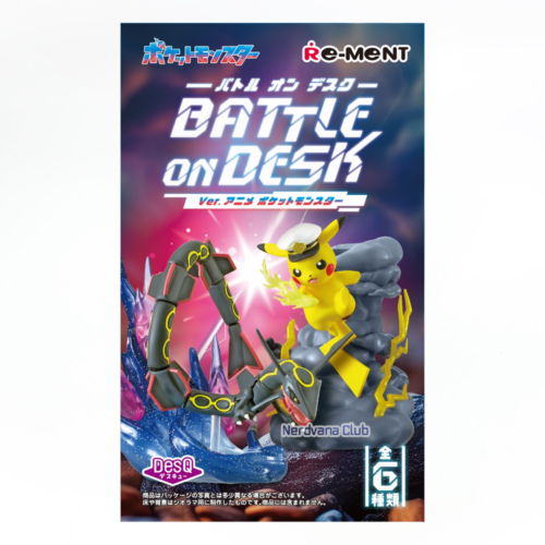 SF2456-1 Re-Ment - Pokémon - Battle on Desk - Varios Tipos (Suelto y Box)