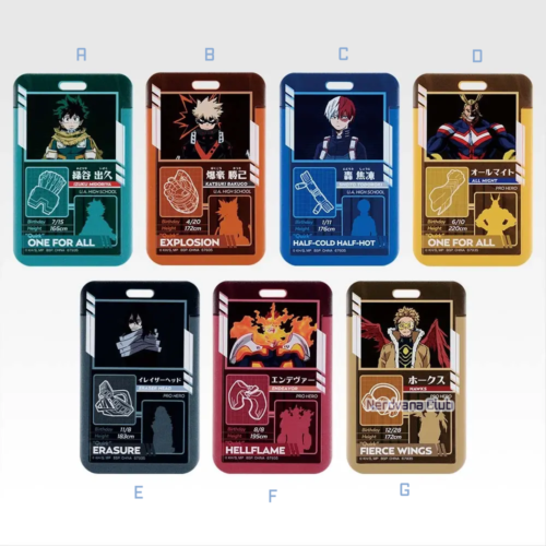 SF2476 Ichiban Kuji - My Hero Academia - Varios Tipos Porta Tarjetas - Más Allá - (Premio K)