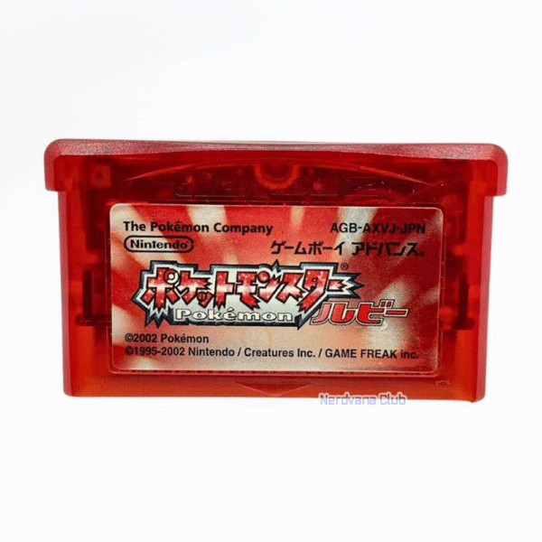 Pokémon Ruby – Game Boy Advance (cartucho) | Nintendo
