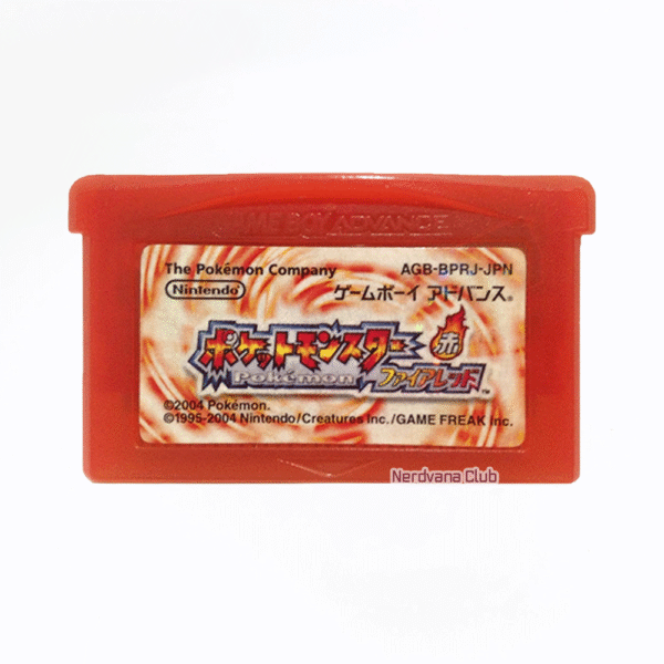 Pokemon Rojo fuego – Game Boy Advance (cartucho) | Nintendo