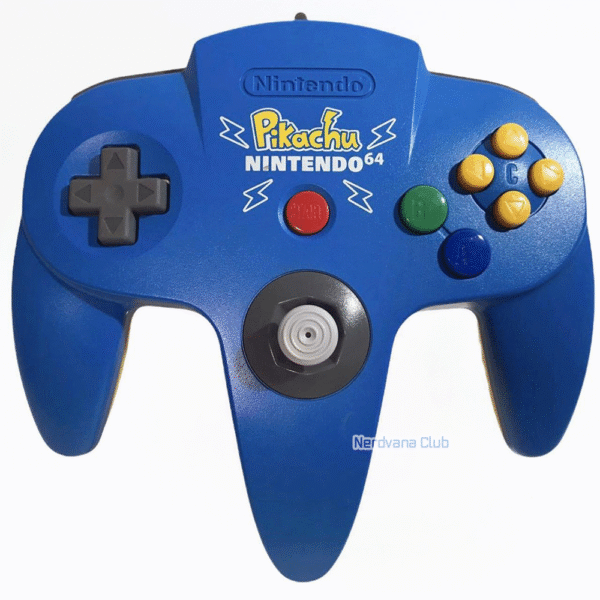 Nintendo 64 - Nintendo - Edición Pikachu Azul y Amarilla