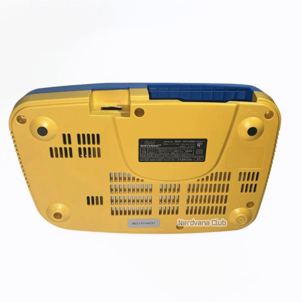 Nintendo 64 - Nintendo - Edición Pikachu Azul y Amarilla