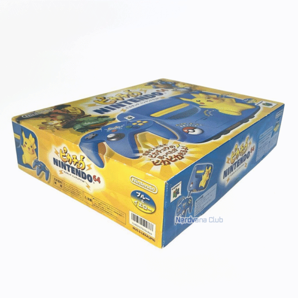 Nintendo 64 - Nintendo - Edición Pikachu Azul y Amarilla