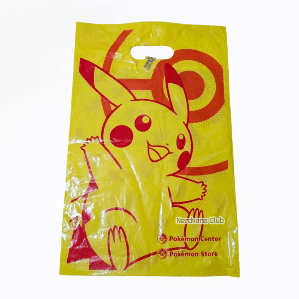 Bolsa sorpresa original Pokémon Center Japón - Diseño Especial Pikachu S (Edición Limitada)