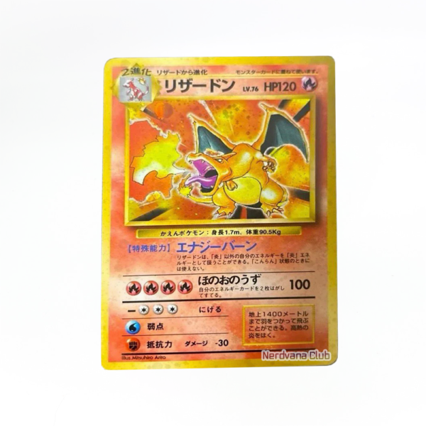 Pokémon TCG - Charizard (Lizardon) - Base set Holografica
