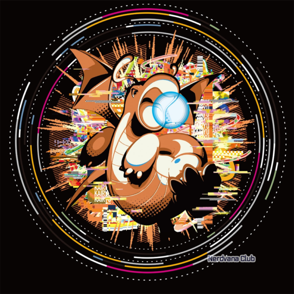 Pokemon Hakaikousen - Lámpara diseño Dragonite