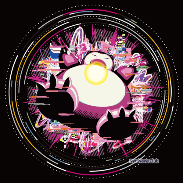 Pokemon Hakaikousen - Lámpara diseño Snorlax