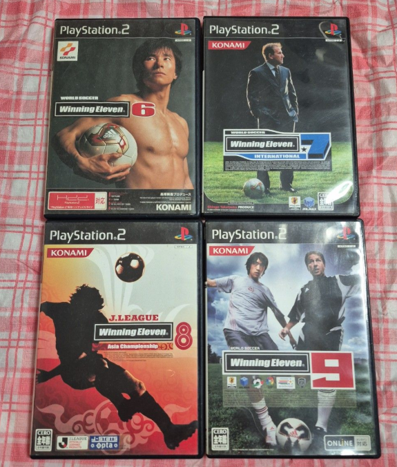 Producto cotizado: Set de Winning Eleven (PS2) & The Lord of the Rings: The Return of the King (PS2)