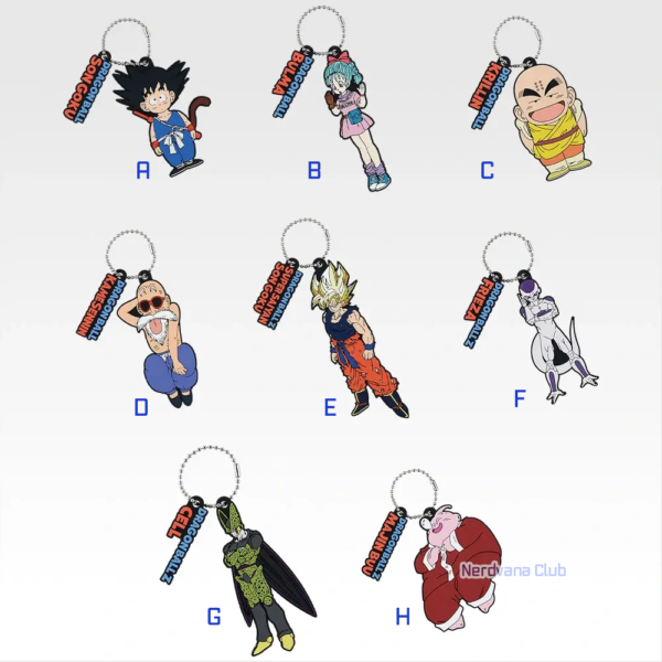 Dragon Ball Ichiban Kuji THE CHRONICLE OF GOKU Premio H Rubber Charm