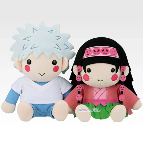 SF2518 Hunter × Hunter Ichiban Kuji ZAOLDYECK FAMILY Premio A Set de Peluches Killua & Alluka