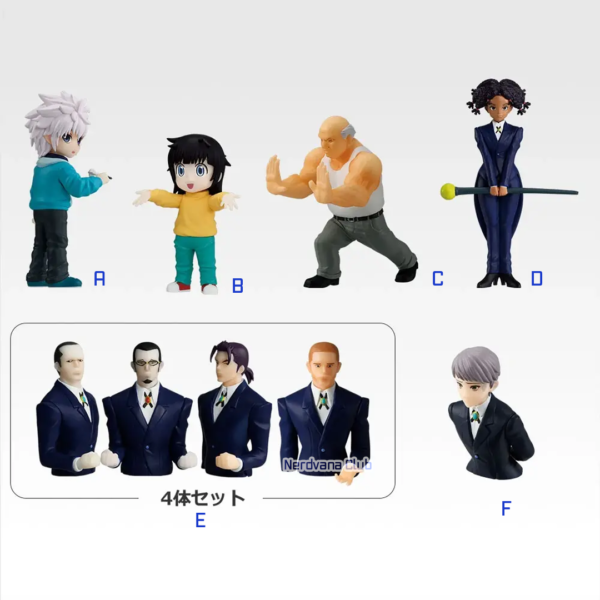 Hunter × Hunter Ichiban Kuji ZAOLDYECK FAMILY Premio G Minifigura de Escritorio