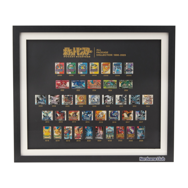 Pokémon Package Pins All Package Collection 1996-2025