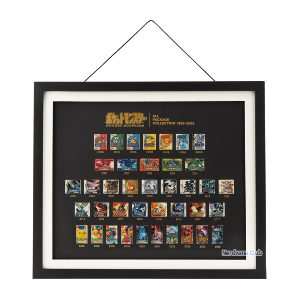 Pokémon Package Pins All Package Collection 1996-2025