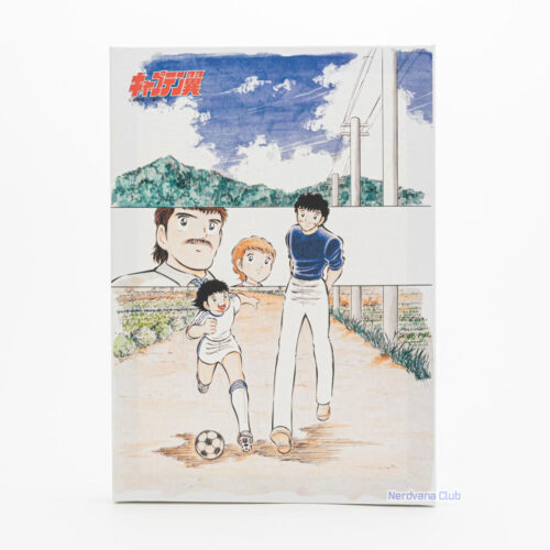 Supercampeones — Canvas Panel "Los Primeros Sueños" | Oliver y Roberto | Arte Original Japón
