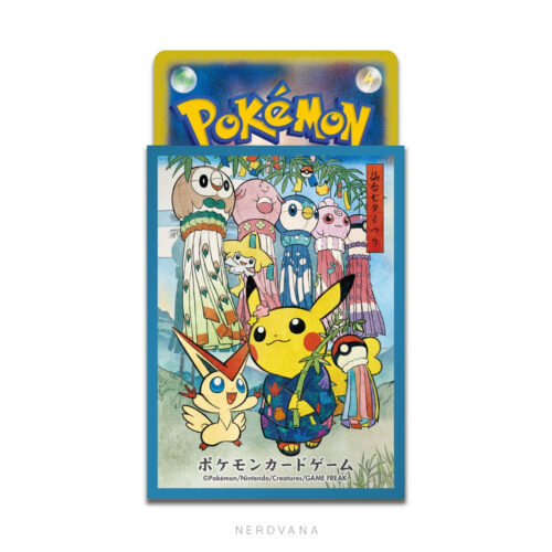 SF2638-1 Pokémon TCG - Deck Sleeves - Pikachu Festival Tanabata 【Azul】