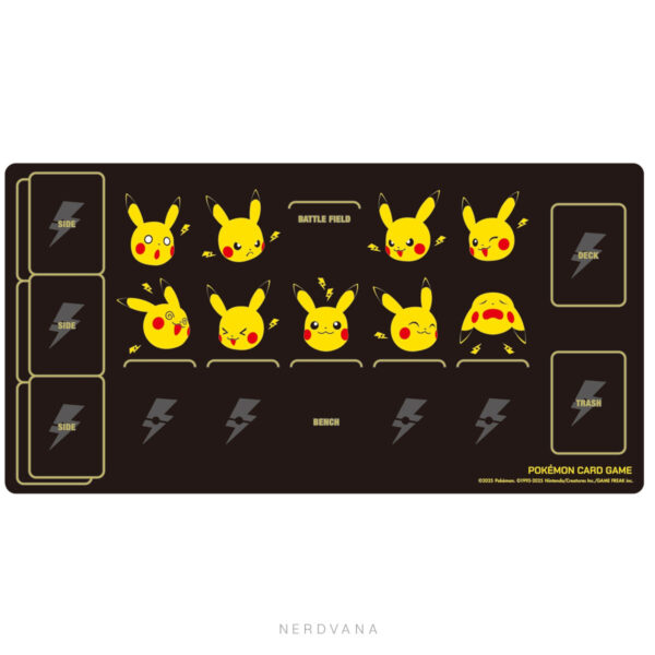 SF2640 Pokémon TCG - Playmat de goma - Pikachu y el Trueno