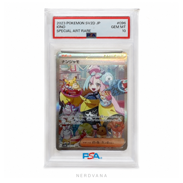 Iono SAR Clay Burst Pokémon - e-Nigma Carta Especial