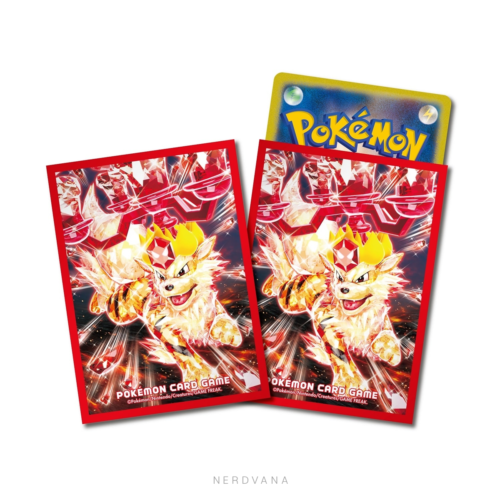 Pokémon TCG - Deck Sleeves Premium Gloss - Arcanine Teracristal