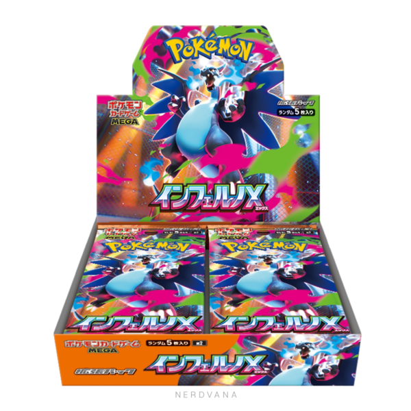 SF2648-1 Pokémon TCG - MEGA Booster Box - Inferno X