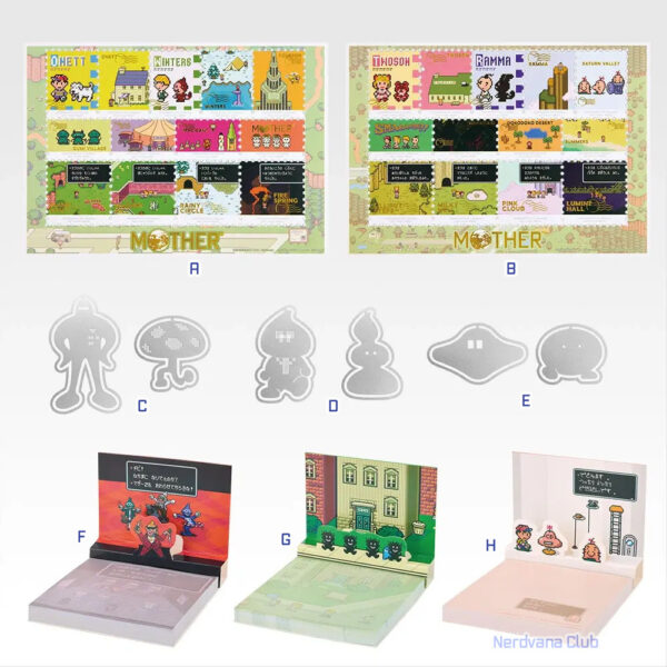 SF2684-8 Ichiban Kuji MOTHER2: Giygas Contraataca Segunda Edición - Premio H Papelería Llena de Recuerdos