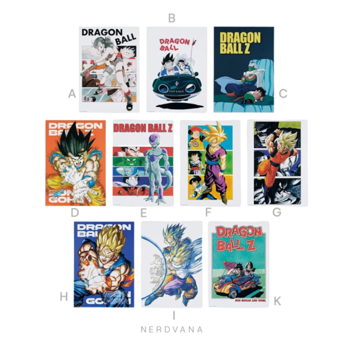 Dragon Ball – Premio H: Colección de pósters