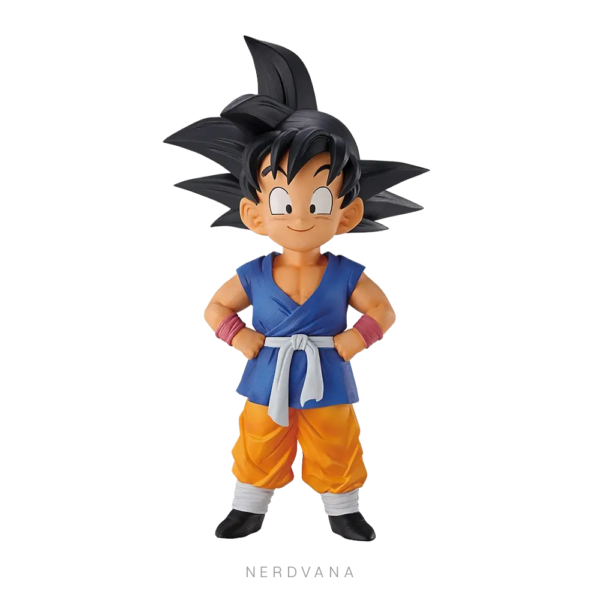 SF2745 Figura de Son Goku de Dragon Ball GT, perteneciente a la colección MASTERLISE, recreada en una pose inspirada en la imagen de apertura del anime. Una figura ideal para exhibir junto a Trunks de la categoría D y Pan & Giru de la categoría E.