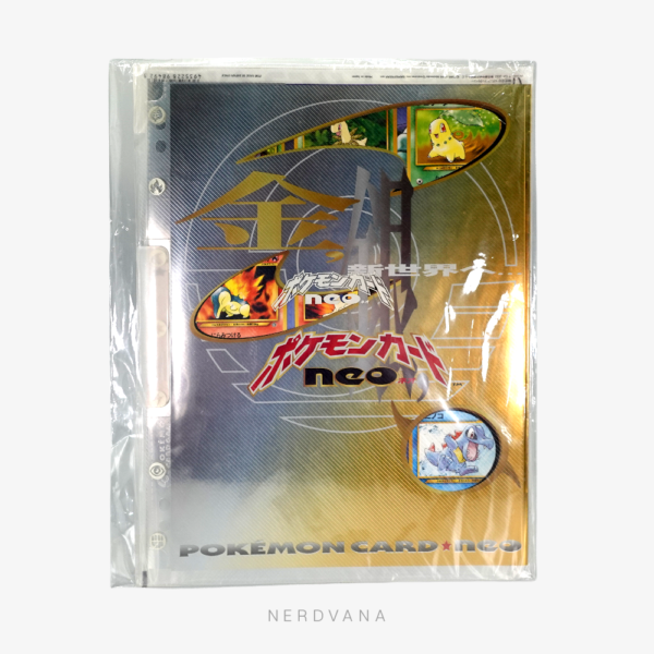 Pokémon Card neo Premium File japonés nuevo y sellado con 6 cartas Pokémon incluidas