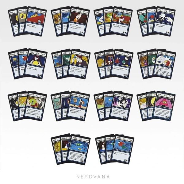 12 Binder coleccionable Greed Island de Hunter×Hunter Premio A Ichiban Kuji, portada azul con símbolo circular del G.I. en verde menta, anillo con cadena y piedras verdes incluido