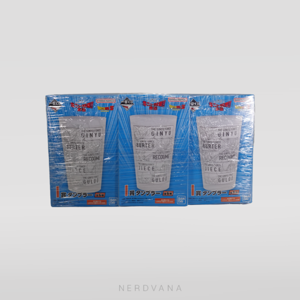 Dragon Ball - Fuerzas Ginyu - Set Completo de 6 Vasos