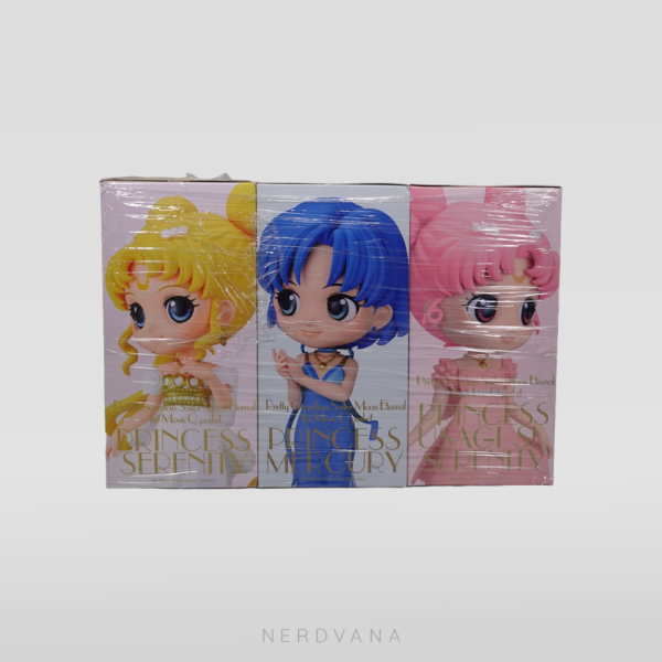 Sailor Moon - Princess Selena-Mercurio-Usagi Selena - Set de 3