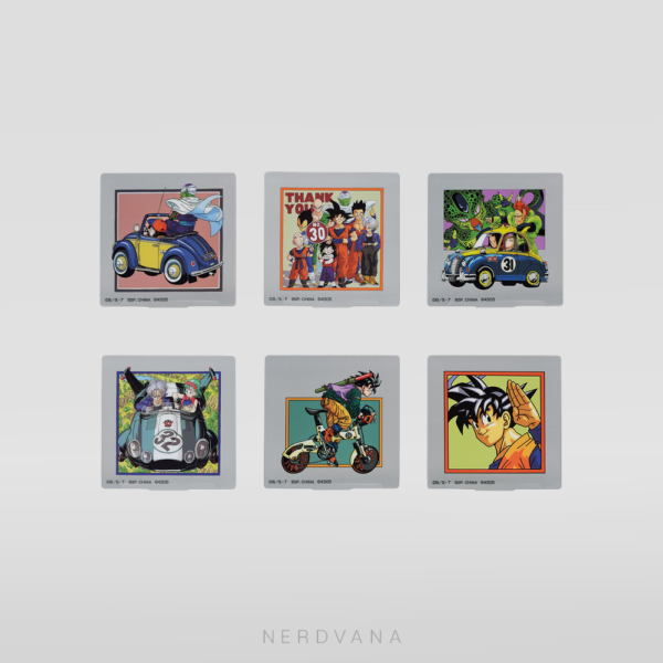 Dragon Ball - Set completo de 6 acrílicos