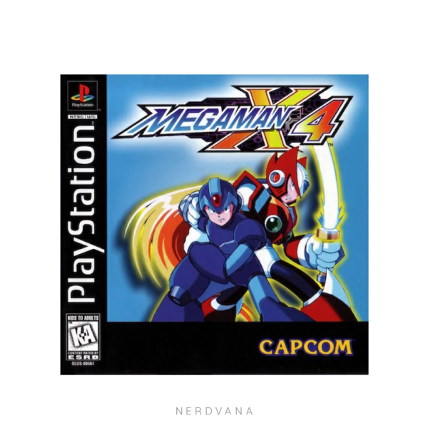 Megaman X4 PS1 Coleccionable - Rockman Capcom PlayStation