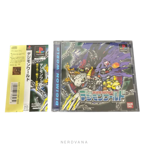 Digimon World PS1 Coleccionable - Juego Bandai Retro