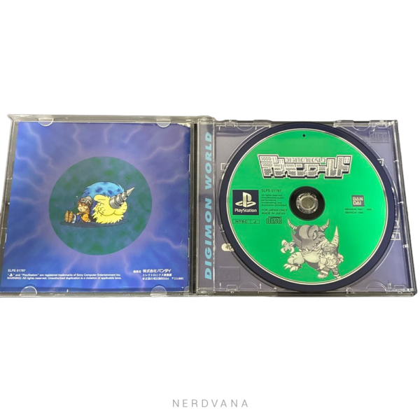 SF2790-3 Digimon World PS1 Coleccionable - Juego Bandai Retro