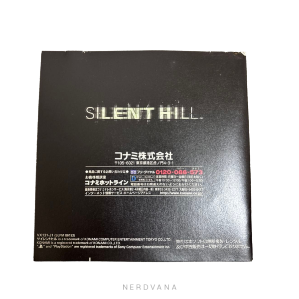 SF2791_5 Silent Hill PS1 Coleccionable - Horror Konami PlayStation