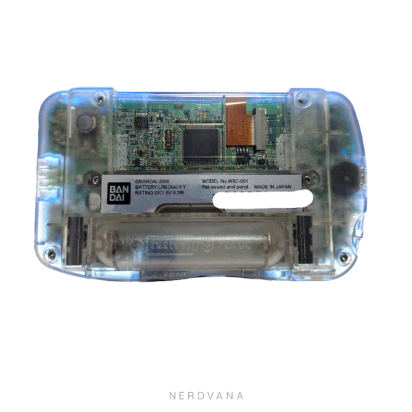 WonderSwan Skeleton Blue coleccionable | Bandai 1999