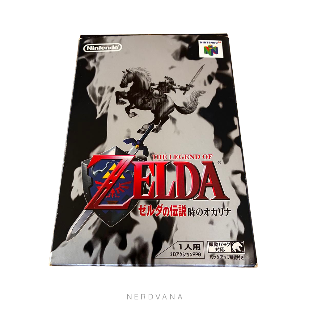 Zelda Ocarina of Time N64 - Nintendo japonés 1998