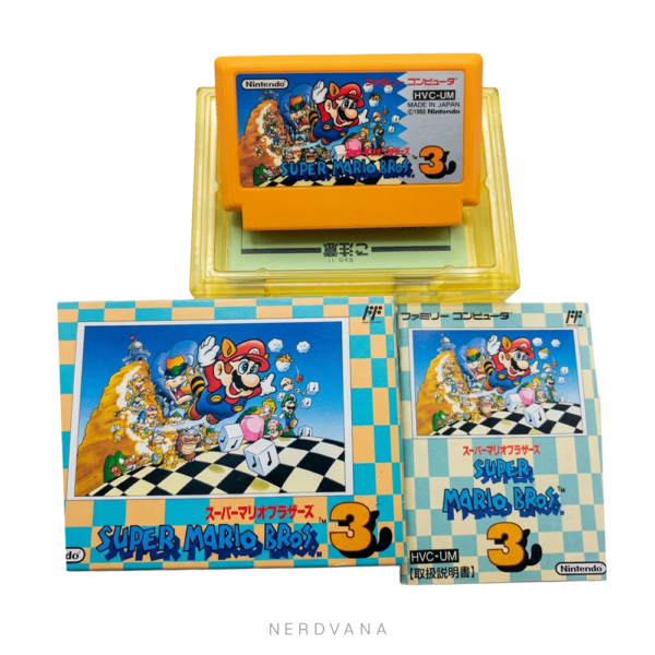 Super Mario Bros 3 Famicom - Nintendo japonés 1988