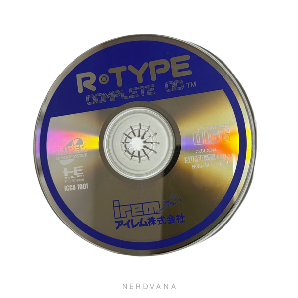 SF2832_4 R-Type Complete CD PC Engine - Irem japonés 1991