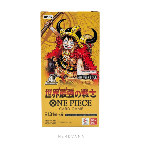 One Piece OP-17 TCG - Bandai japonés