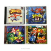 NVA0022-1 Set de 4 juegos Crash Bandicoot PS1 versión japonesa en subasta: Crash Bandicoot 1, 2, Warped y Crash Team Racing CTR, en cajas originales japonesas para PlayStation 1 coleccionables